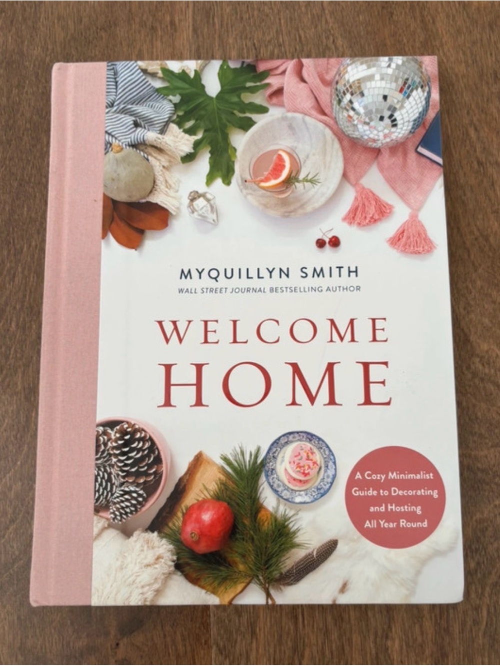 Welcome Home hardback decorating coffee table book